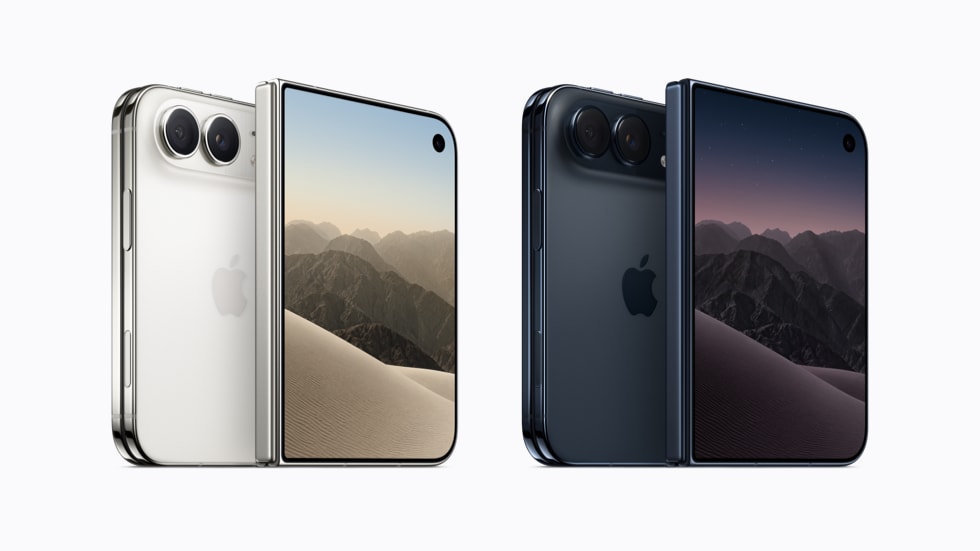 Apple ilk katlanabilir telefonu iPhone Duo'yu tanıttı